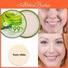 Powder Powder Biscuit Aloe Vera Moisturizing Concealer Makeup Oil Control Foundation