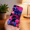 Custodia per Telefono T-TV Girl Band Per Samsung S25,S24,S21,S22,S23,S30,Ultra,S20,Plus,Fe,Lite,5G Cover Nera