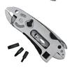 Fold Multi Tools Repair Adjust Screwdriver Wrench Jaw Plier Multipurpose Multifunction Spanner Gear Outdoor Survive Camp