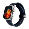 Apple S11 Ultra Single-Loop Sports iWatch Strap: Breathable Magnetic Buckle Silicone Wristband