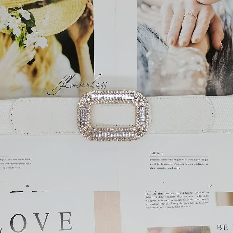 Rhinestone Fashionable Accented Womens Waist Belt For Effortless Style With Any Outfit