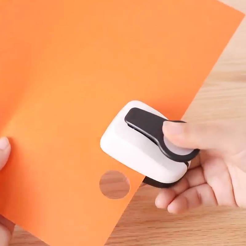 Multiple Size Hole Puncher Circular Hole Labor-saving Design Circular Embosser ABS+Alloy Punch High Quality DIY Paper Cutter NEW