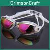 Waterproof Glasses Swimming And Antifog Colorful Plating Small Mirror Racing Swim Set Glasses