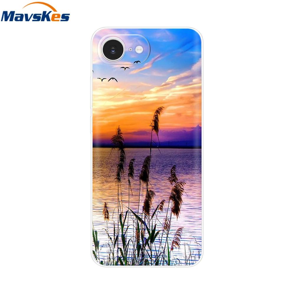 For iPhone 16e Case Soft TPU Silicone Back Cover For iPhone 16e Phone Case Protective Bumper For iPhone 16 E SE 4 2025 Fundas