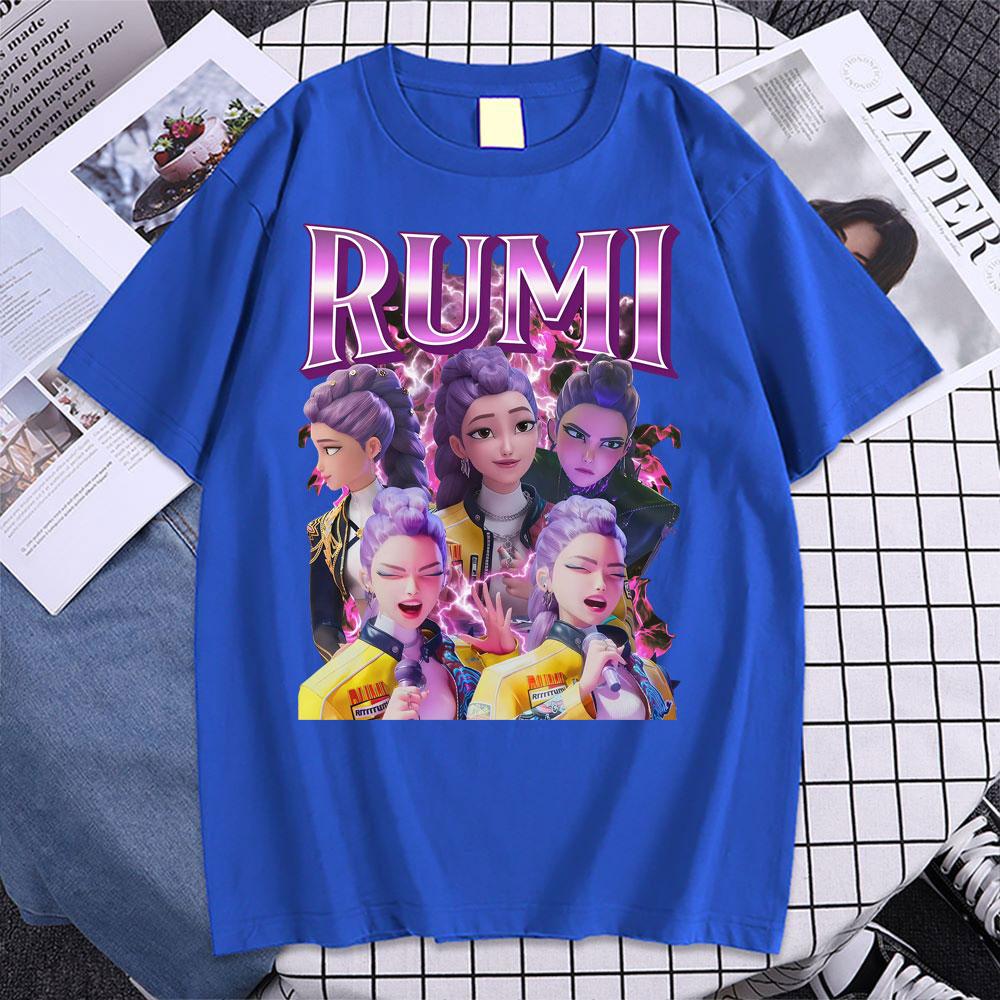 KPop Demon Hunters T-shirt Uomo Donna S M L XL Saja Boys Jinu Romance Saja Tee Estate Ragazzi Ragazze Moda Manica Corta T-shirt