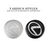 4Pcs 56mm Car Wheel Stickers Auto Center Hub Cap Decal Accessories for Lexus F SPORT GX460 CT200h IS250 ES 220D IS200 Fsport GS