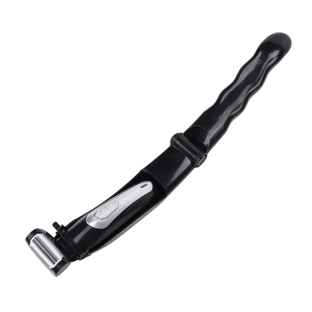 Back Trimmer for Men Wet Dry Use Ergonomic Rechargeable Long Handle Grooming Hair Clipper for Home Travel