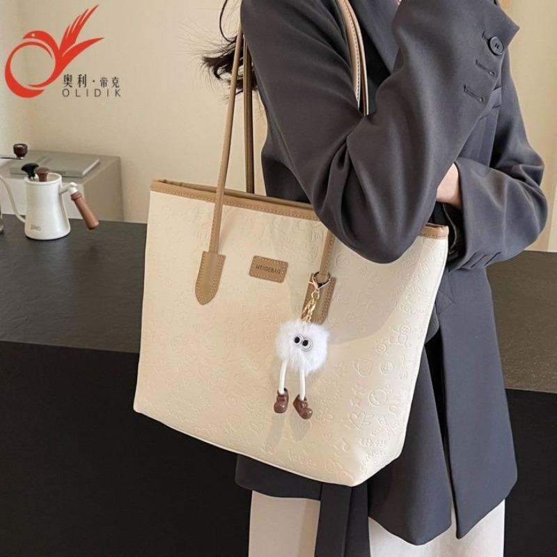 Women's Bag Tote Bag Women's Shoulder Bag Spring and Summer New Students Commute To Class Handheld Canvas Tote Bag Women's Bag