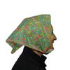 Grandma's latex headgear, old woman's mask with headscarf