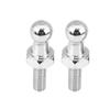 2pcs Ball Stud Bolt Silver, Replacement Car Ball Stud Bolt M6 Iron for Gas Struts Ball Ended Bonnet, Hand Tools