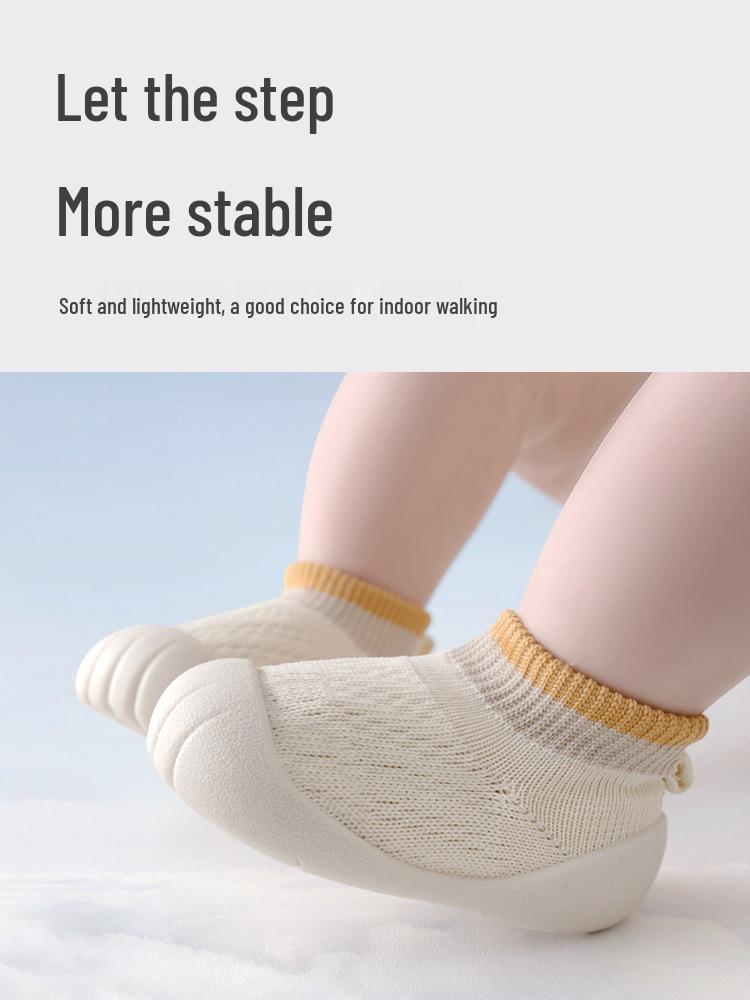 Non-slip Baby Soft Sole Indoor Shoes & Socks for Toddlers - Cold Protection for Boys & Girls - Autumn/Winter Collection