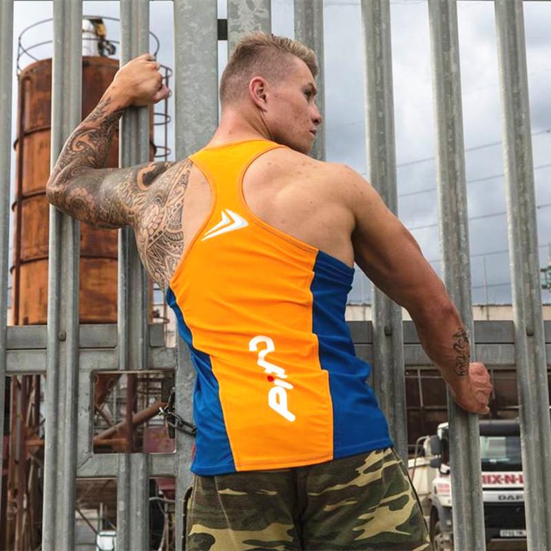 Men's Quick-Dry Muscle Tank Top - Loose Fit, Elastic, Sleeveless Running & Fitness Training Shirt