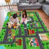 Baby Crawling Play Mat Car Play Mat for Boys and Girls Highway City Traffic-Themed Rugs for Kids Toy Cars Kids Rugs for Playroom