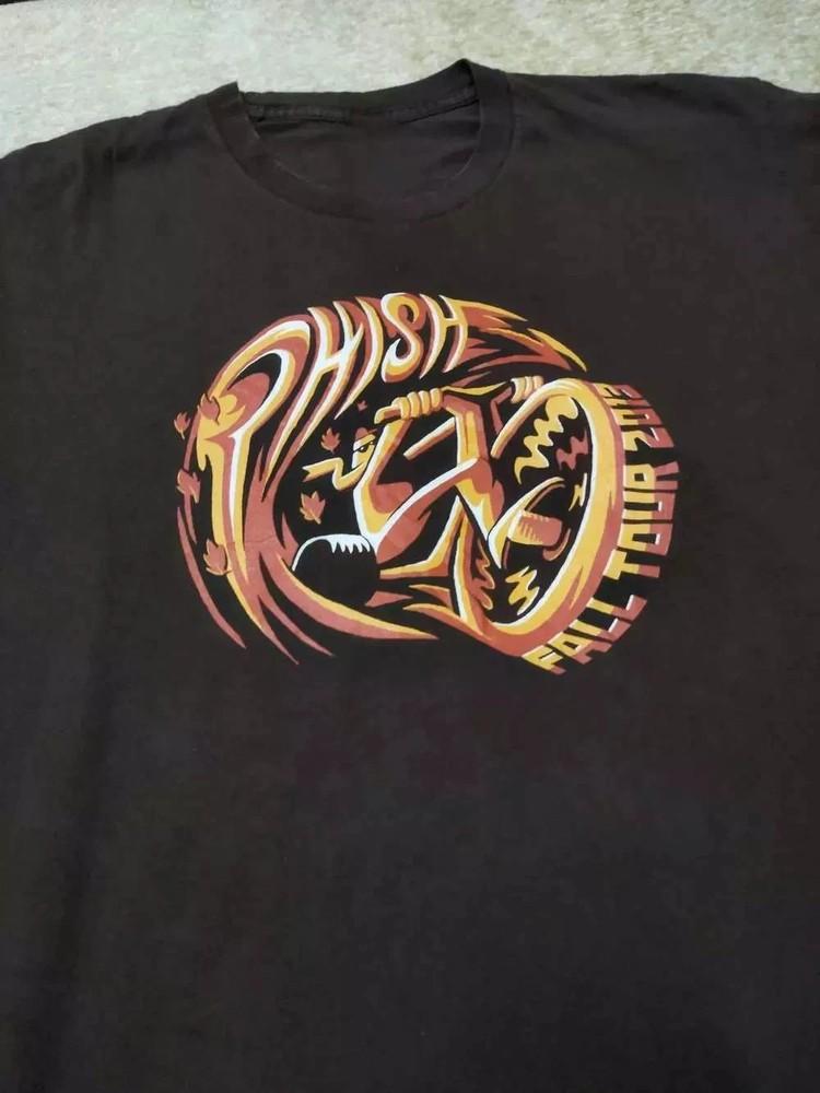 Band Phish Fall Tour Tee Cotton Unisex TShirt S To 5XL M637 Unisex T-Shirt XXXXL