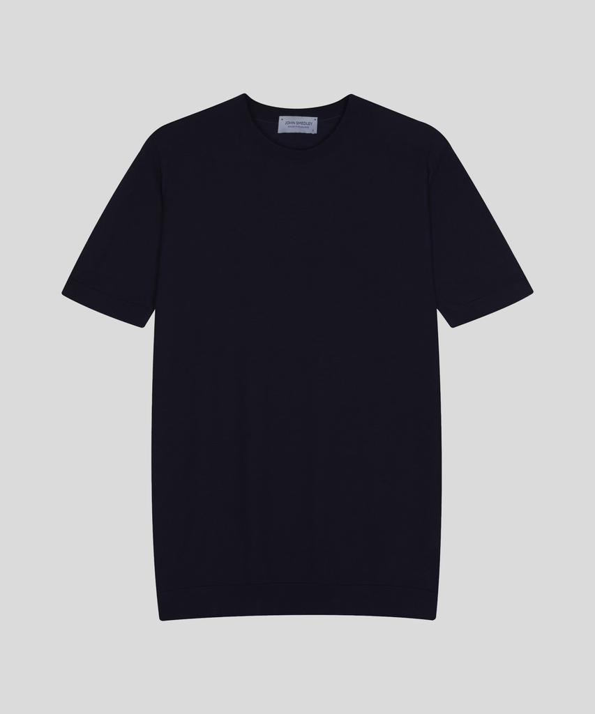 Jonseumedeulli Park Cotton Pique Ribs Round Neck T-Shirt Heritage 5 Colors (B Type)