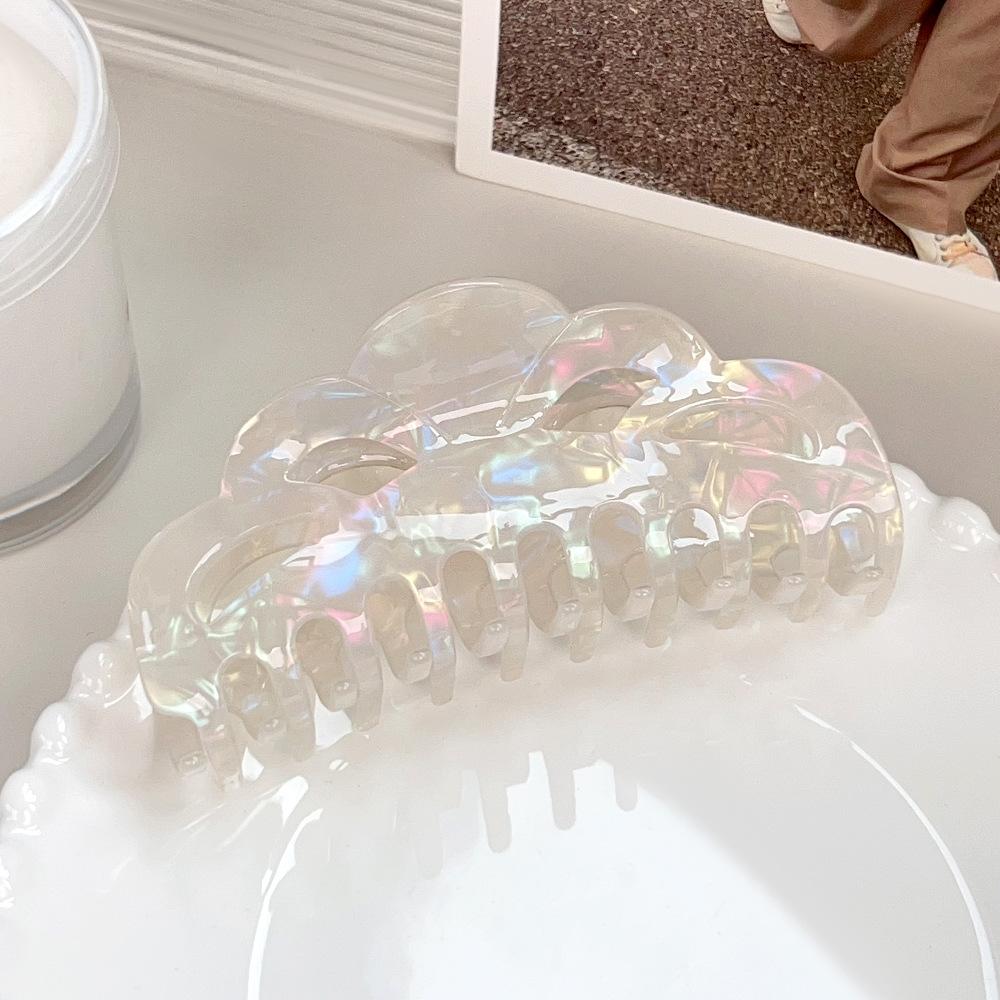 Simple Hollow Hair Clip Elegant Large Hair Clip Shark Clip Temperament Hairpin Accessories For Women