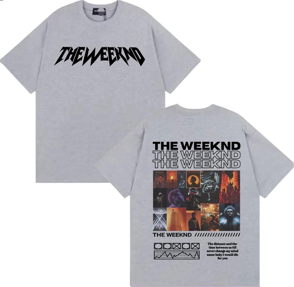 The Weeknd After Hours Til Dawn Album Cover Tee Shirt Unisex Women Harajuku Fashion Gothic Tshirt High Quality 100 Cotton T Shirt