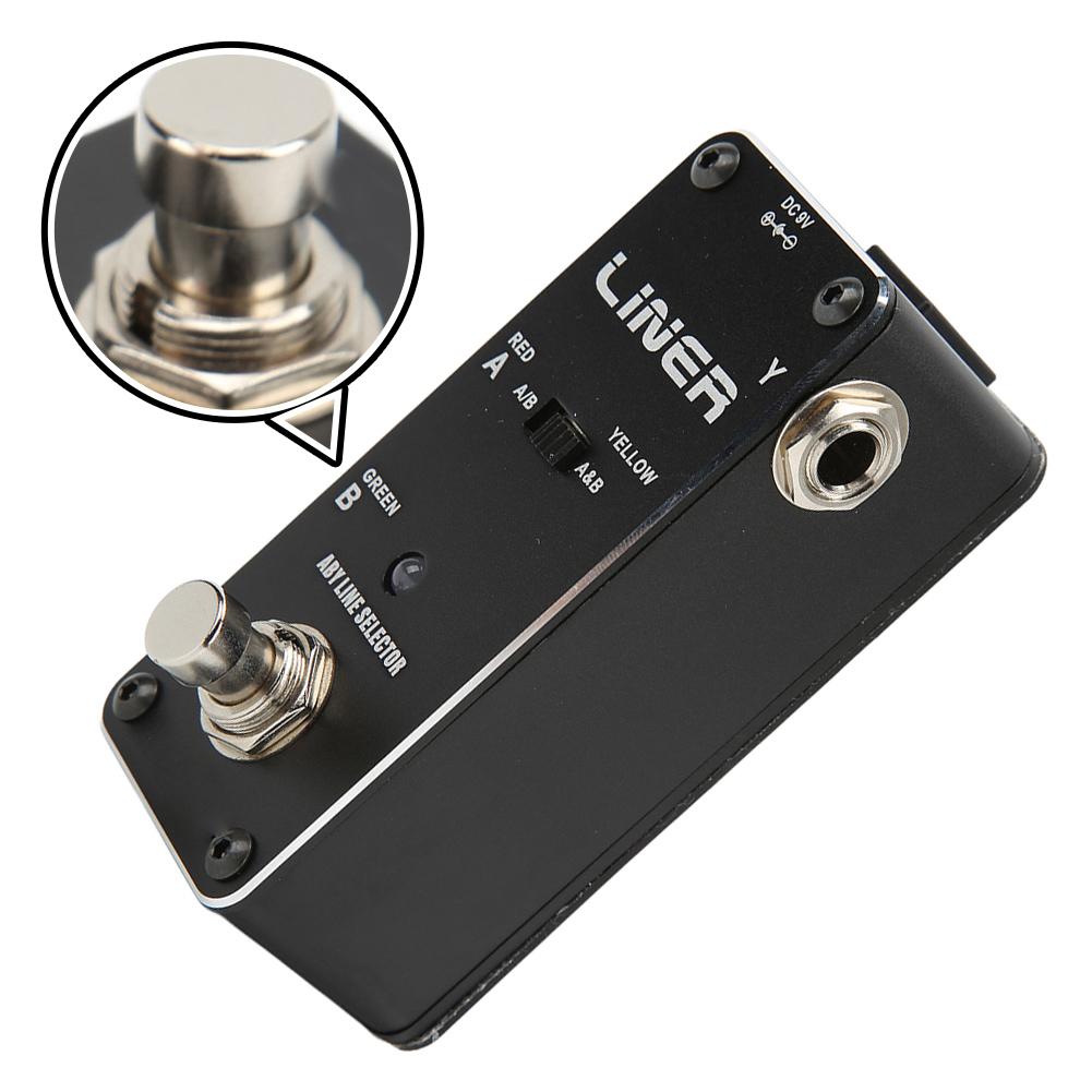 1pc ALR-3 Signal Switcher ALR-3 Guitar Effect Pedal Foot Peda Line Selector Guitar Pedal Electric Guitars Pedals For Clear Tone