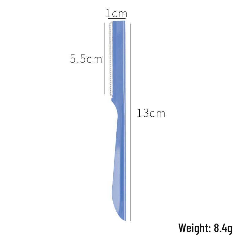 Unisex Scratch-Resistant Eyebrow & Shaving Razor with Kai Feather Blade for Beginners