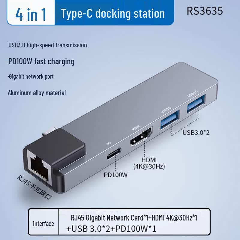 YouLianXing Multiport USB Adapter & Docking Station