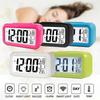 Electronic Alarm Clock, 1 Piece, Black