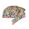 Floral Animal Print Cotton Surgical & Kitchen Cap