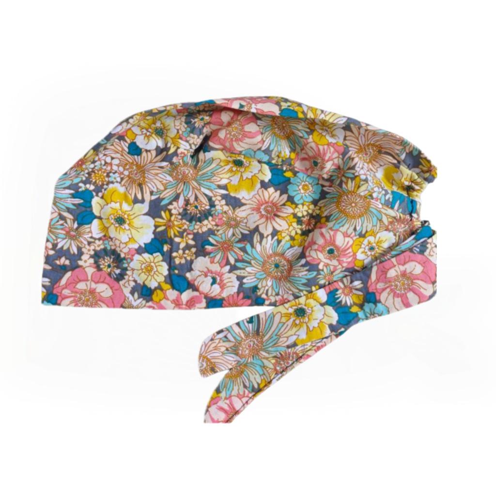Floral Animal Print Cotton Surgical & Kitchen Cap