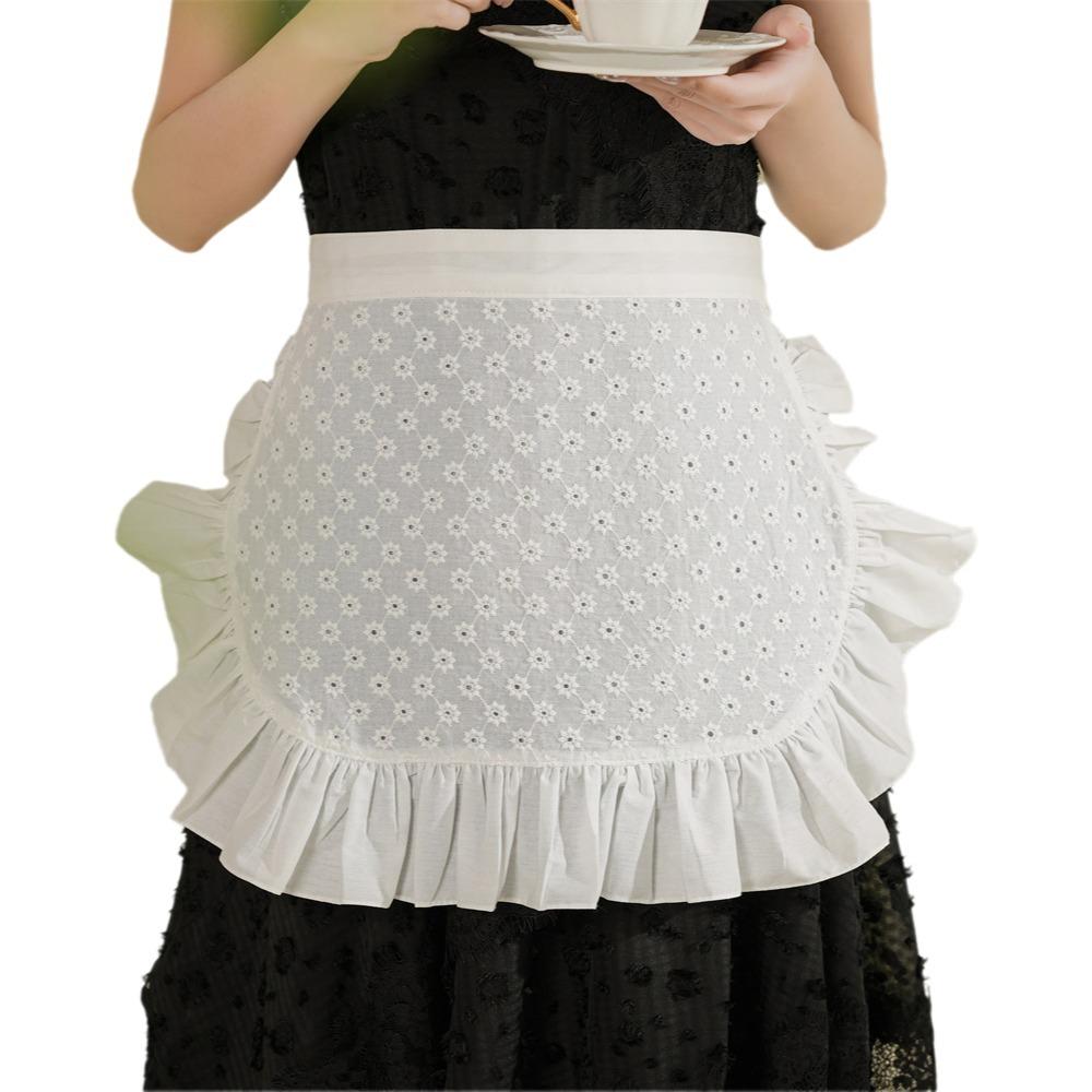 Exquisite Bistro Apron Elegant Waitress Apron Portable Waist Apron  Kitchen