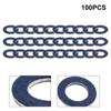 1 Set 100pcs Oil Drain Sump Plug Washers Gasket Hole For Toyota OE90430-12031 12mm Oil Drain Sump Plug Gaskets Washer