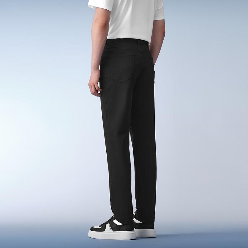 HLA Men's Power Young Straight-Leg Easy Wash Jeans