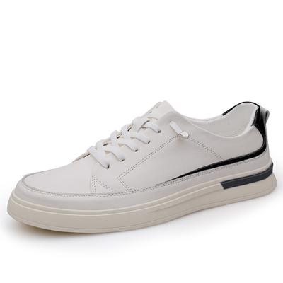 2327 Men'S Shoes Board Shoes Loafer Sports Casual Shoes Spring Low-Top Cowhide Flat-Soled White Shoes Sports Shoes