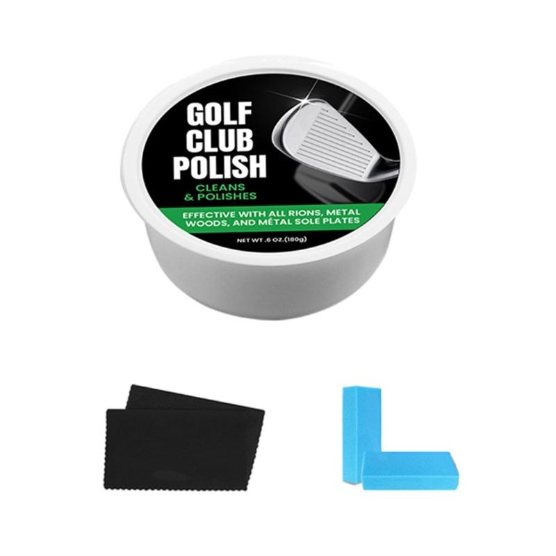 Golf Club Polishing Balm Scratch Remover Grooves Cleaning Golf Putter Wedges Grooves Cleaner Golf Cleaning Polish Tool