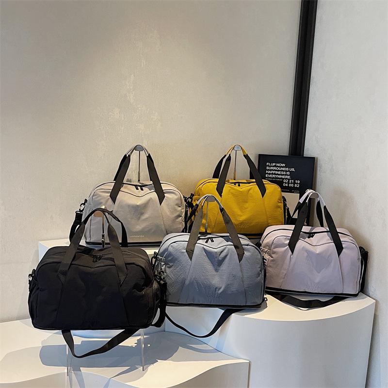 Women's Expandable Lightweight Sports & Yoga Bag - Large Capacity, Short Trip & Maternity Hospital Handbag