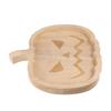 Cute Halloween Pumpkin Plate Wood Craft Cartoon Dessert Board Practical Wooden Plate Tray  Fruits