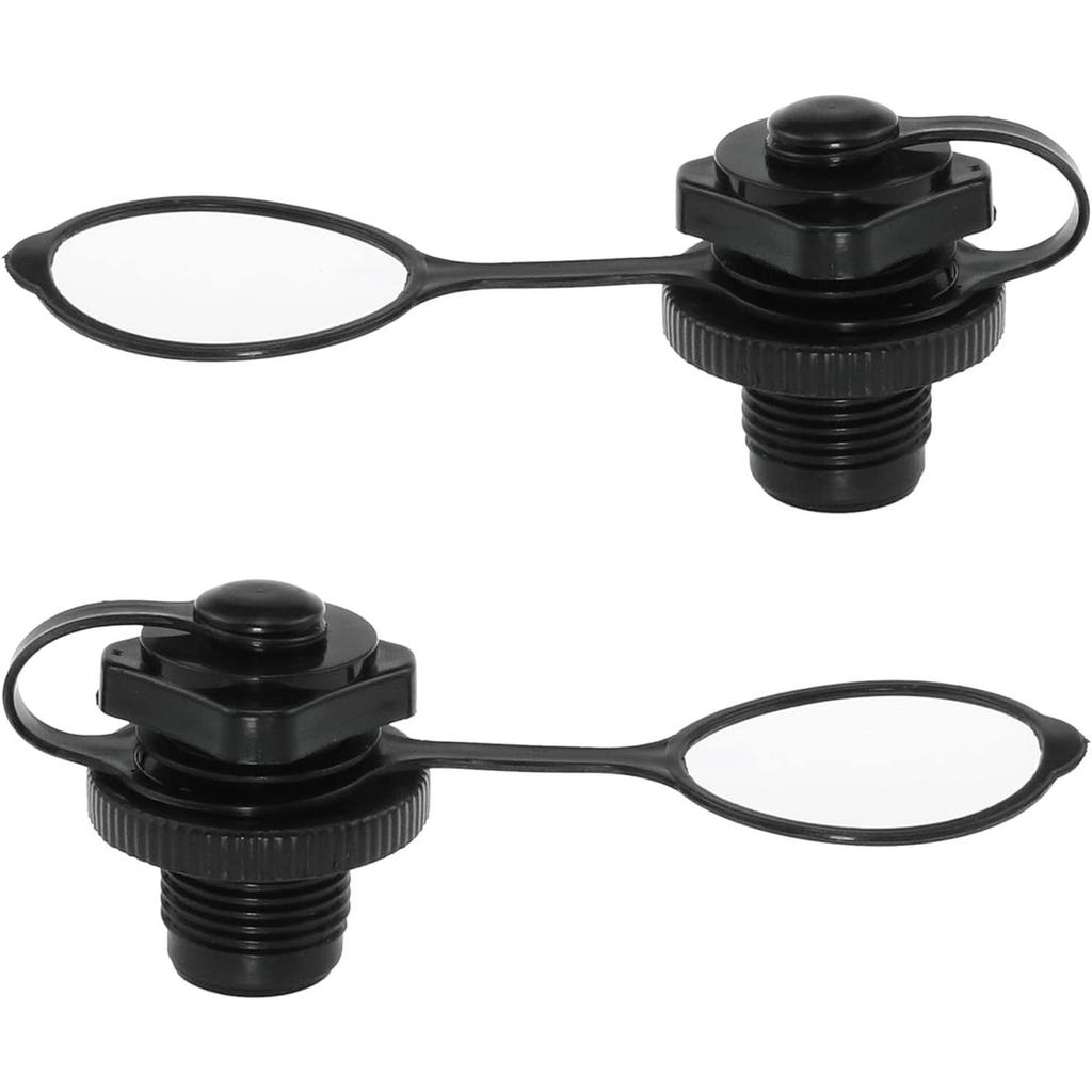 2pcs New Black Plug    Cap  Accessories for Kayak Inflatable  Dinghy Speeds