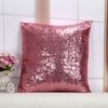 Sequin Pillow Covers Square Glitter Pillow Cases Decorative Sparkling Throw Pillow Covers Cushion Case for Sofa Bedroom Living Room Wedding Home Decor
