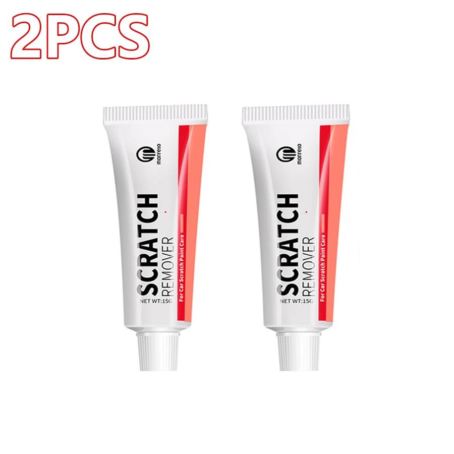 Auto Kratzerentferner Autopoliturpaste mit Schwamm Autos Karosserielack Pflege-Set Schleifmittel Anti-Kratz-Wachs Autoteile