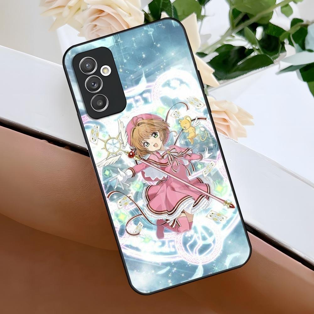 Anime Card Captor Sakuras Phone Case for Samsung A15 A25 A35 A55 A14 A24 A34 A54 A13 A23 A33 A53 A12 A22 A32 A52 A11 A05 Cover
