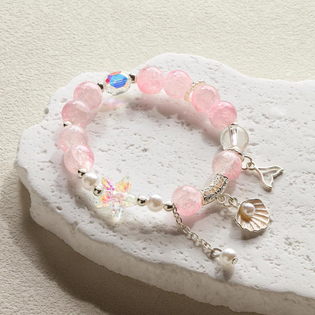 Mori Style Starry Sky Crystal Butterfly Bracelet - Elegant, Versatile Fairy Design for Women and Best Friends