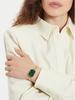 DÁMSKÉ HODINKY DANIEL WELLINGTON Quadro Pressed Evergold Emerald 20mm DW00100561 + KRABIČKA (zw505m)