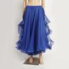 Women Shining Sequins Dancing Skirt Spanish Skirt Belly Dance Skirt Show Costumes