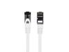 Cable Internet Lan Rj45 Patchcord Cat.8.1 Sftp White 0.25m
