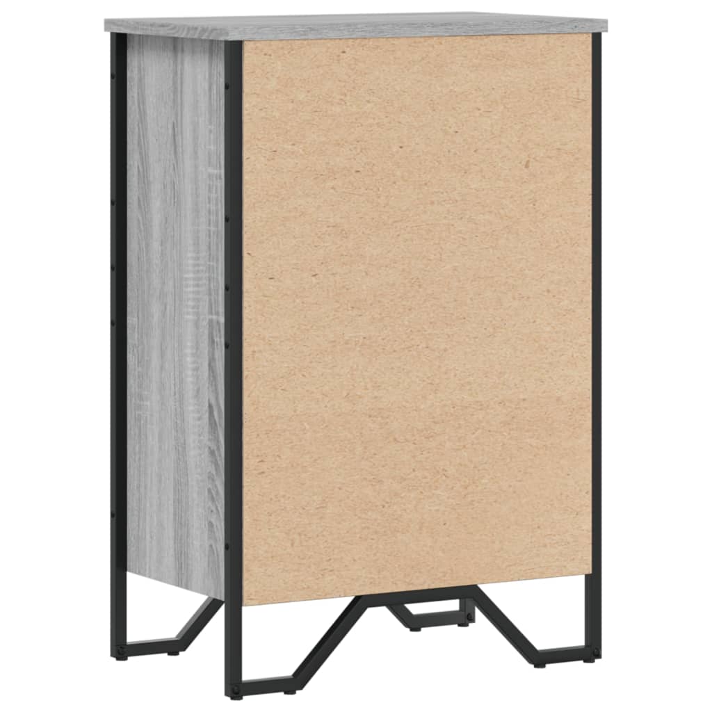 Bookshelf Gray Sonoma 50x31x74.5 cm Particleboard