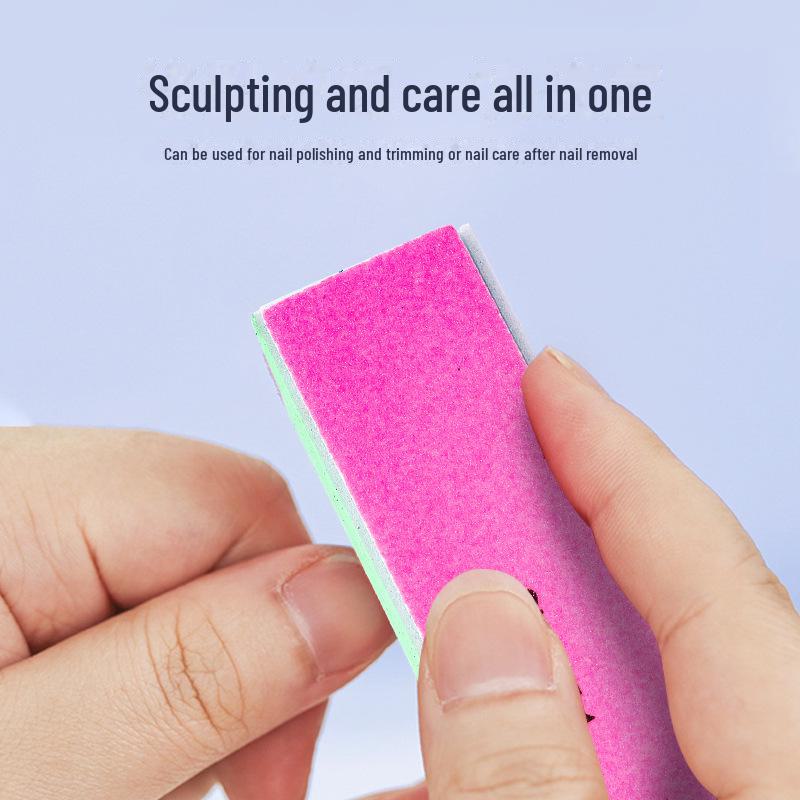 Slefuitor de blocuri de tofu pentru unghii pe patru fețe