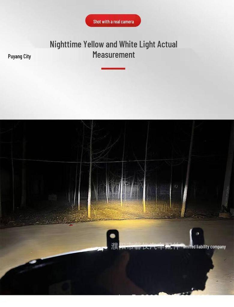 Front Fog Light Assembly for Jiefang J6P: Super Bright LED with Turn Signal, Suitable for 420/460/500/550 Models.