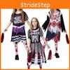 Zombie Cosplay Halloween Costume Cheerleading Team Party Dress Performance Stage