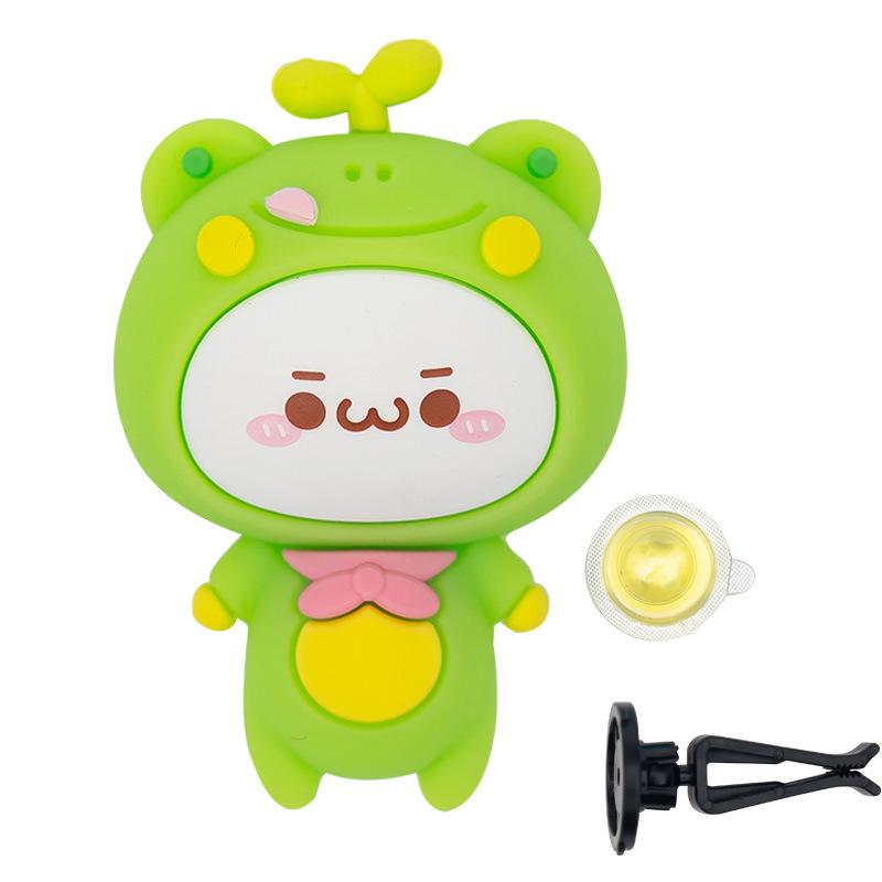 Korean Style New with Long Grasss Cartoon Man Car Air Freshener Air Outlet Fragrance Flavoring In The Car Goods Accessories
