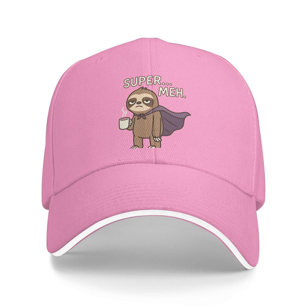 Super Meh Casual Baseball Cap  Hiking Fishing Trucker Hat Spring Sunscreen Unisex Adult Y2k Funny Baseball Caps