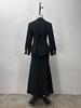 2025 Autumn Elegance: Women's Long-Sleeve Suit and Hip-Hugging Skirt Set