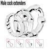3 Pcs Silicone Cock Ring Set Delay Ejaculation Stronger Erection Penis Ring Enlargement Adult Sex Toys For Men 18+